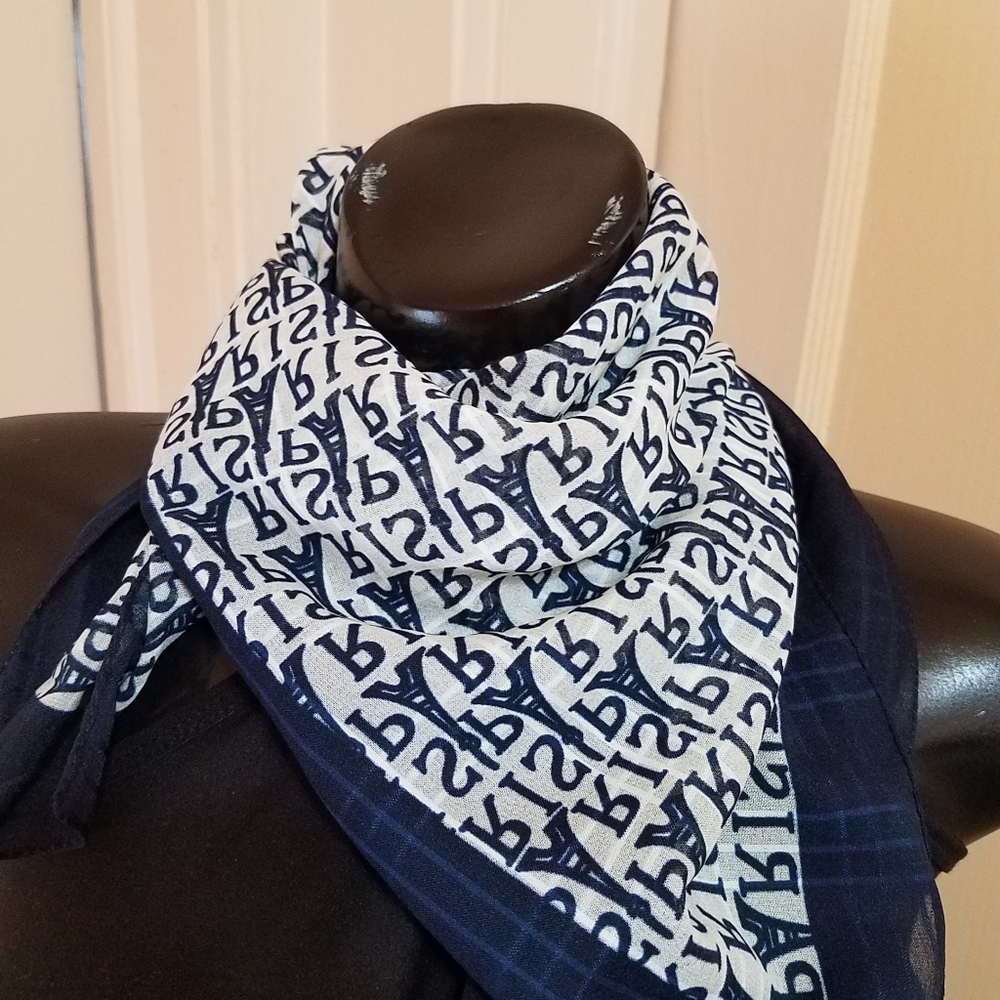Patricia Paris Eiffel Towel Scarf